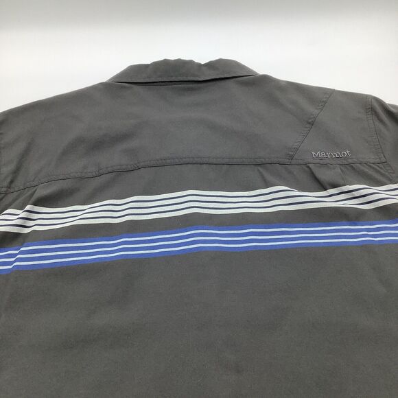 Marmot Mens Short Sleeve‎ Button Up Shirt Size XXL - Picture 5 of 8